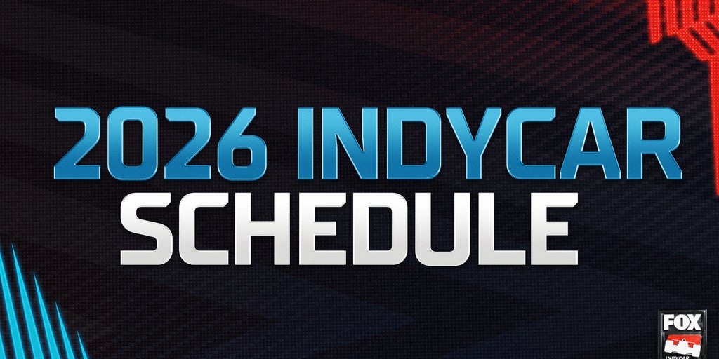 2026 INDYCAR Schedule: Phoenix Weekend With NASCAR, Laguna Seca Finale