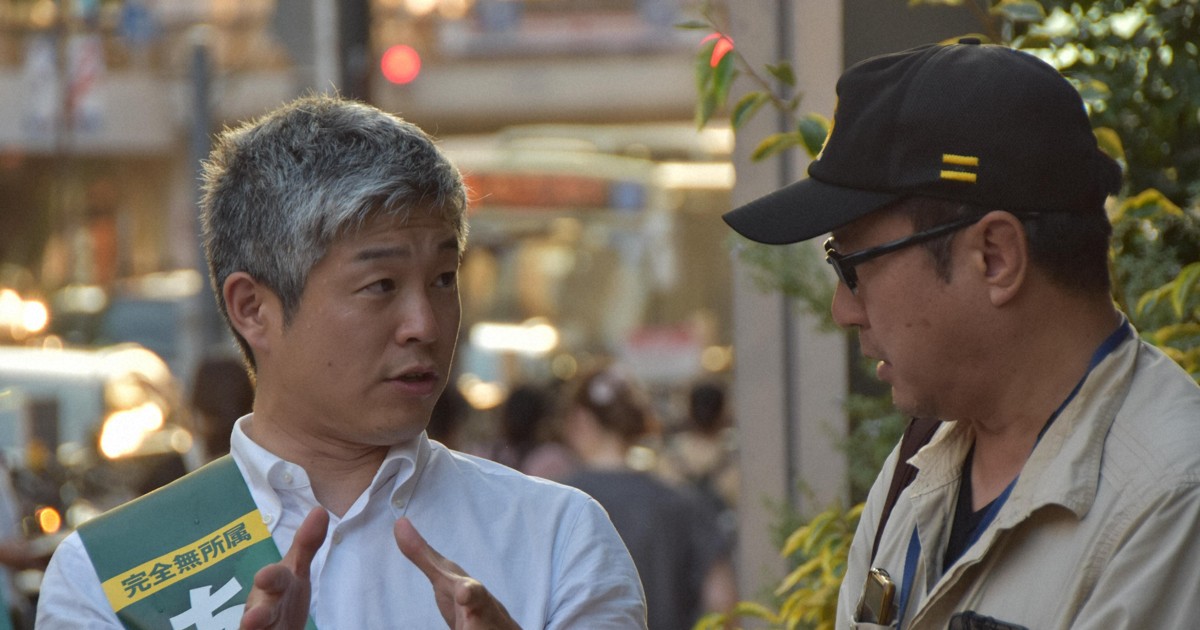 A quiet voice in a loud election: Shuhei Azuma's lonely campaign