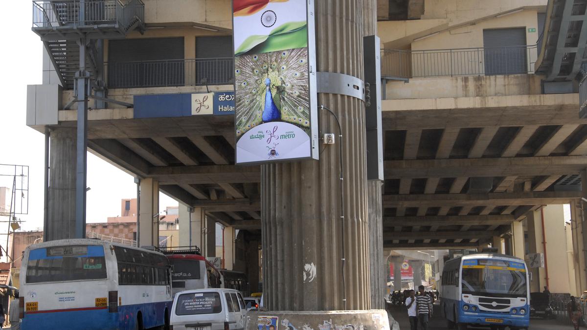 Advertisements set to return on Namma Metro pillars in Bengaluru