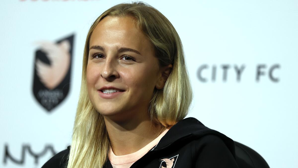 Angel City can't rally after goal by Washington's Croix Bethune forces draw