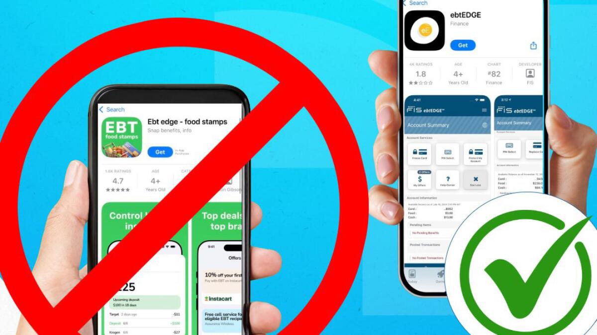 Apple Store is offering a bogus EBT app for Californians. Here's how to avoid it