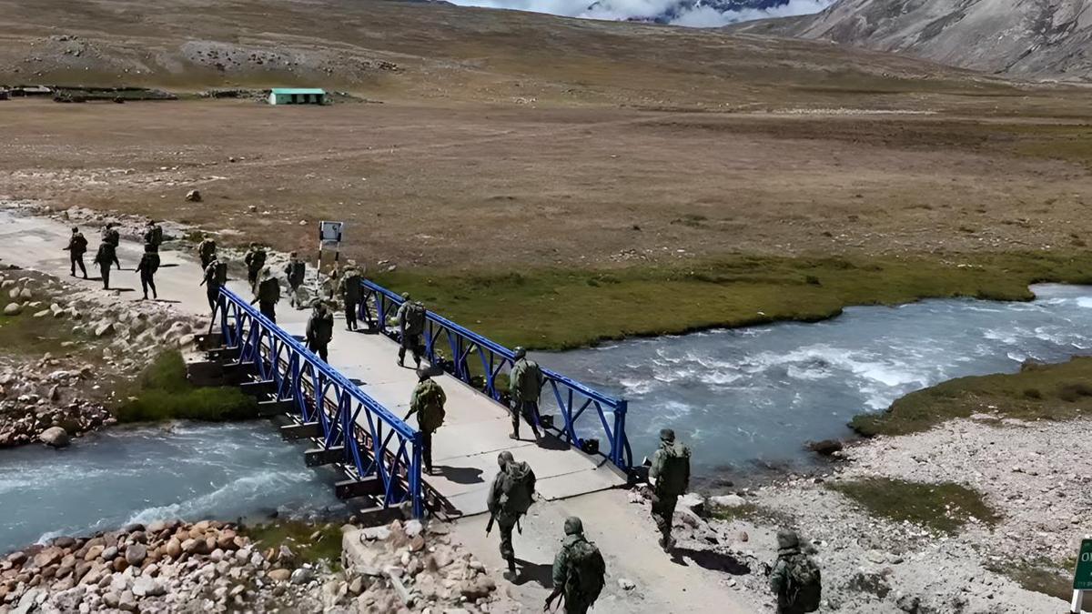 Army troops undertake route march at 17,000 feet in Sikkim
