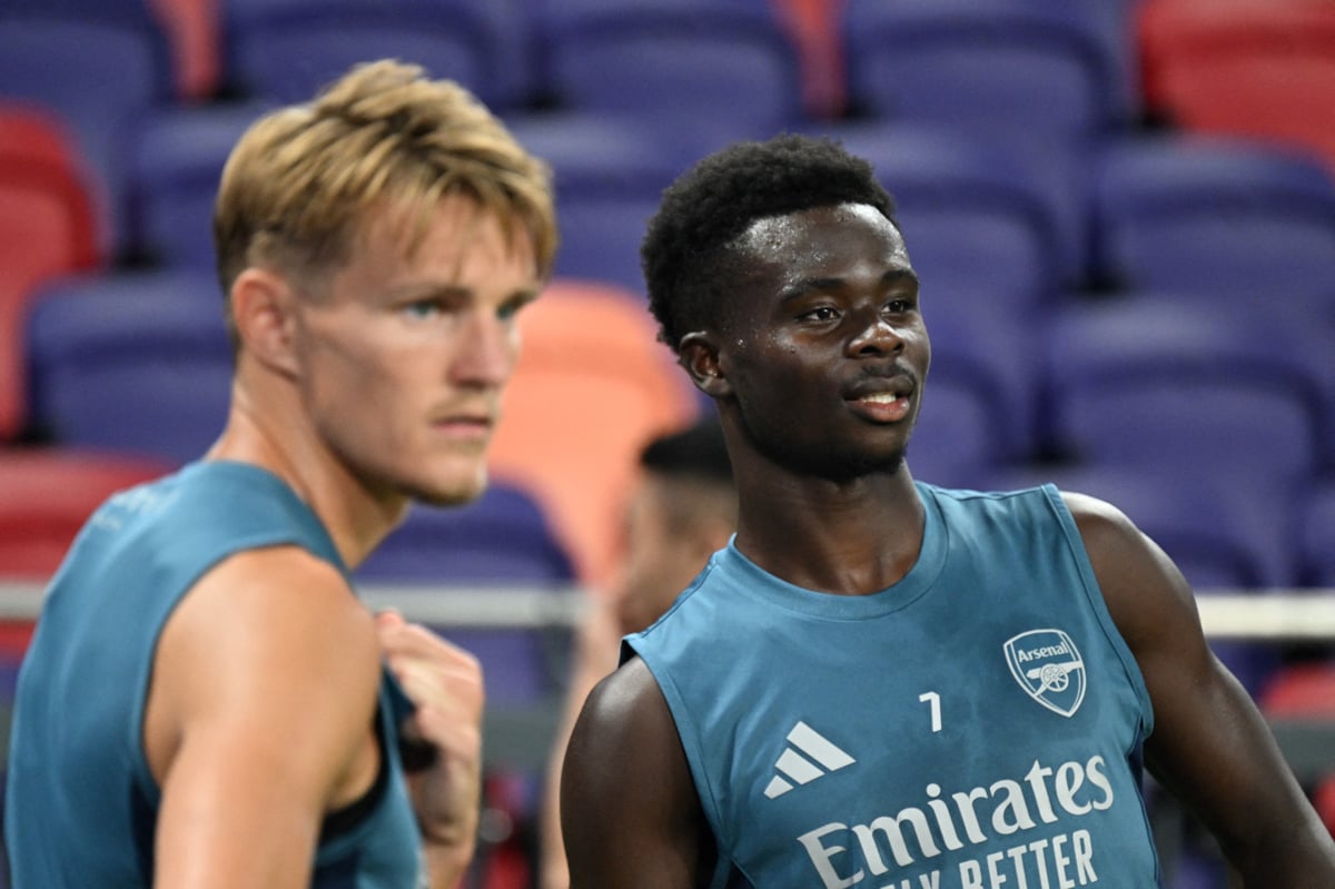 Arsenal double injury boost as initial scans provide positive Bukayo Saka and Martin Odegaard updates