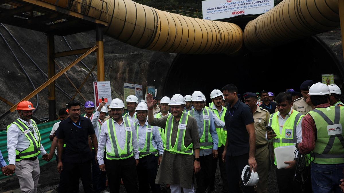 Ashwini Vaishnaw conducts breakthrough of bullet train tunnel; says first phase to start in 2027