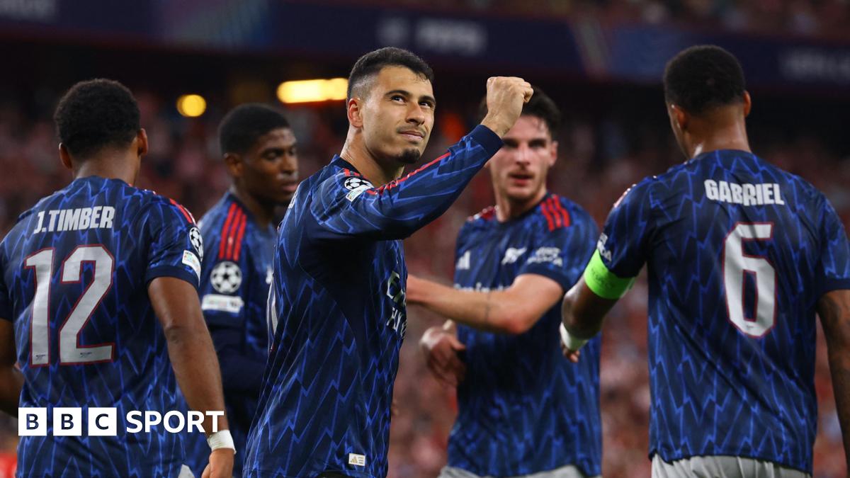 Athletic Club 0-2 Arsenal: Gabriel Martinelli and Leandro Trossard give Gunners winning Champions League start