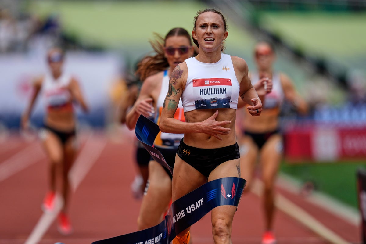 Back on track after her four-year 'Burrito Ban,' Shelby Houlihan looks to make up for lost time