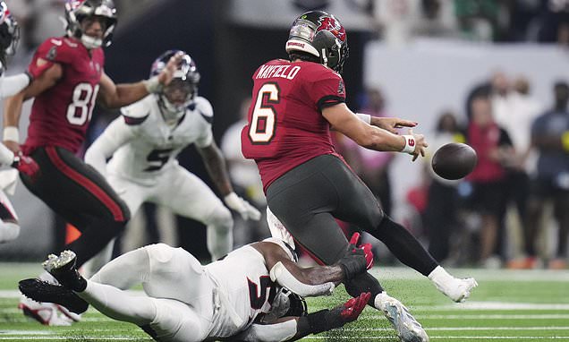 Baker Mayfield and Rachaad White rally Bucs to 20-19 win over Texans