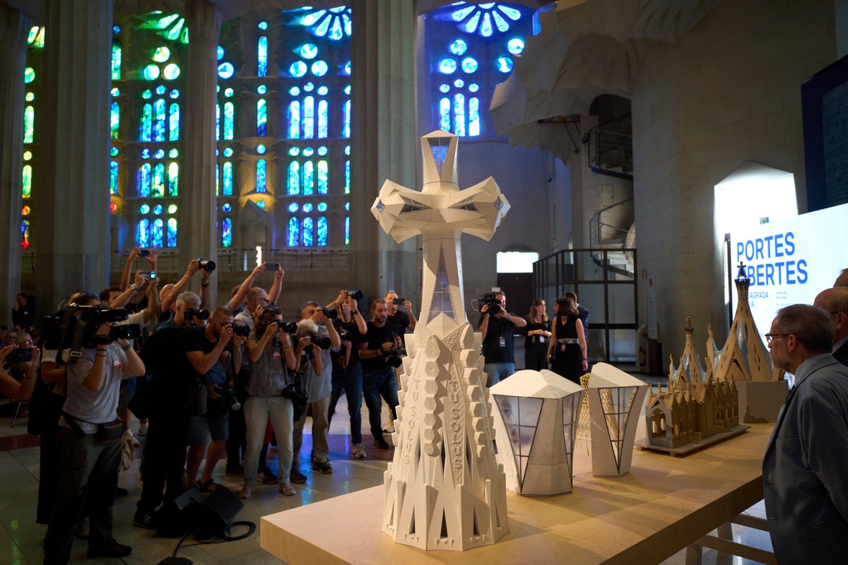 Barcelona's Sagrada Familia is ready to raise its highest tower and become Europe's tallest church