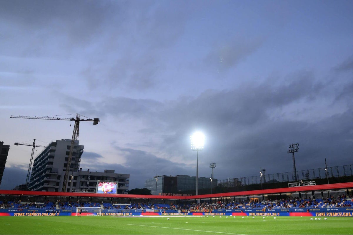 Barcelona to play second La Liga home game at 6,000-capacity ground as Camp Nou delays continue