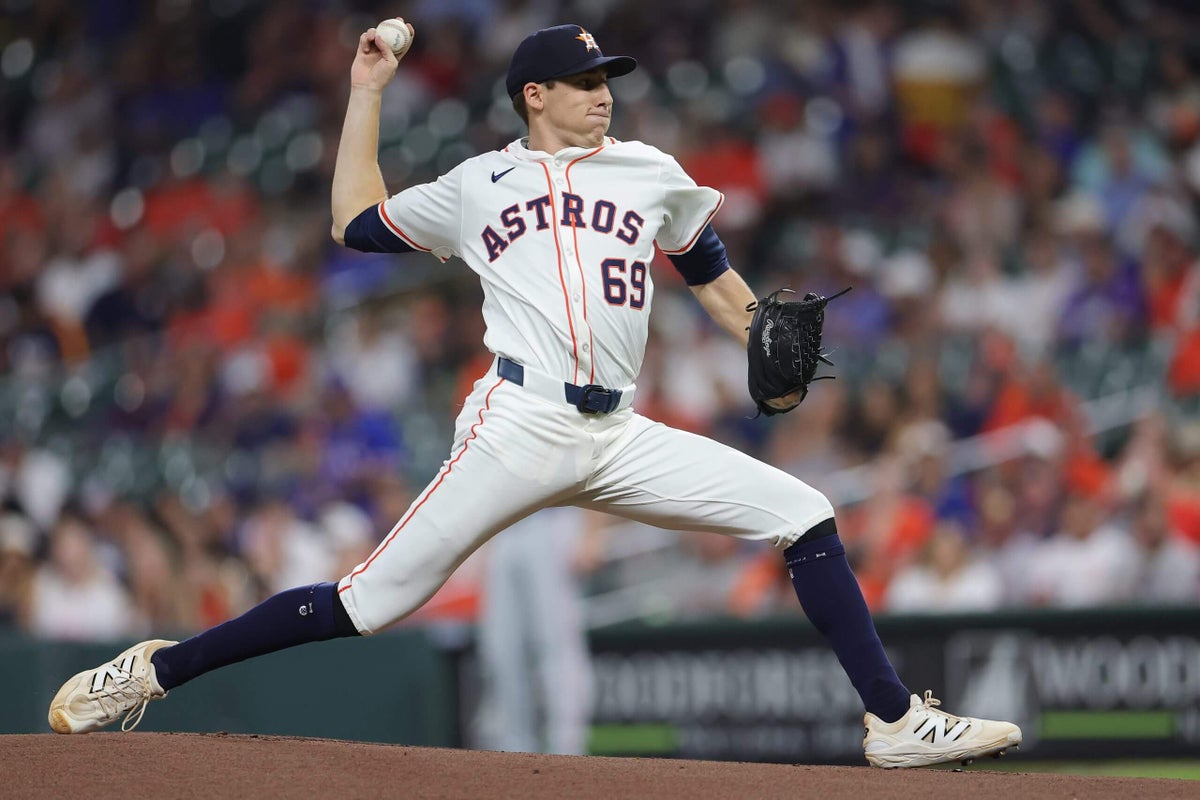 Barefoot and grounded, AJ Blubaugh has put himself on the Astros' map