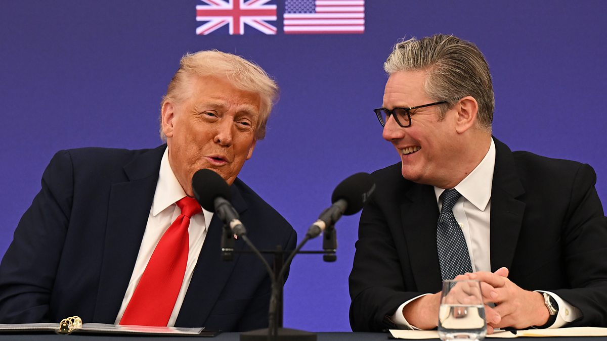 BBC World Service - Newshour, US and UK sign tech partnership on Trump state visit