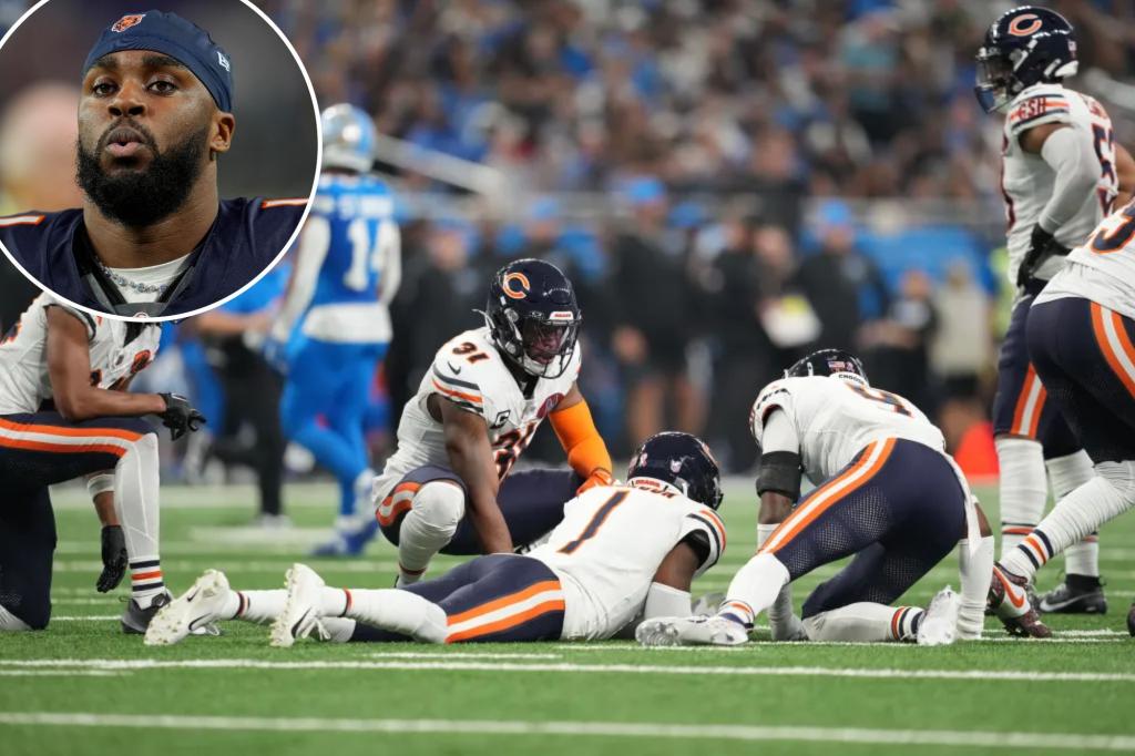 Bears star cornerback Jaylon Johnson out indefinitely as season...