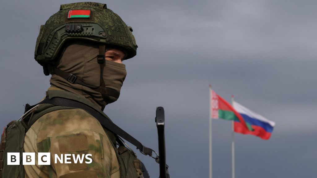 Belarus and Russia's show of firepower appears to be a message to Europe