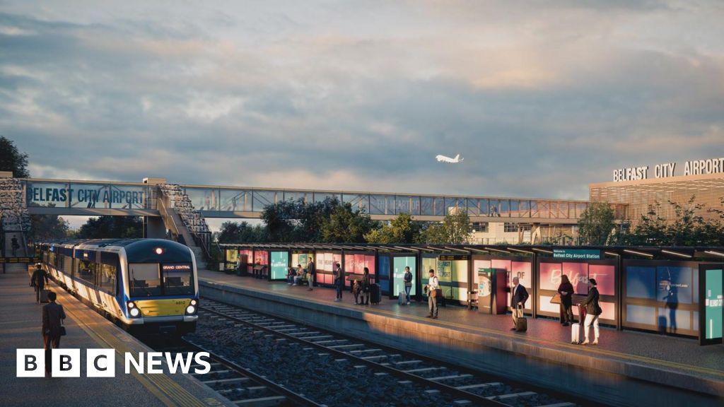 Belfast City Airport master plan includes proposal for island's first air-rail link