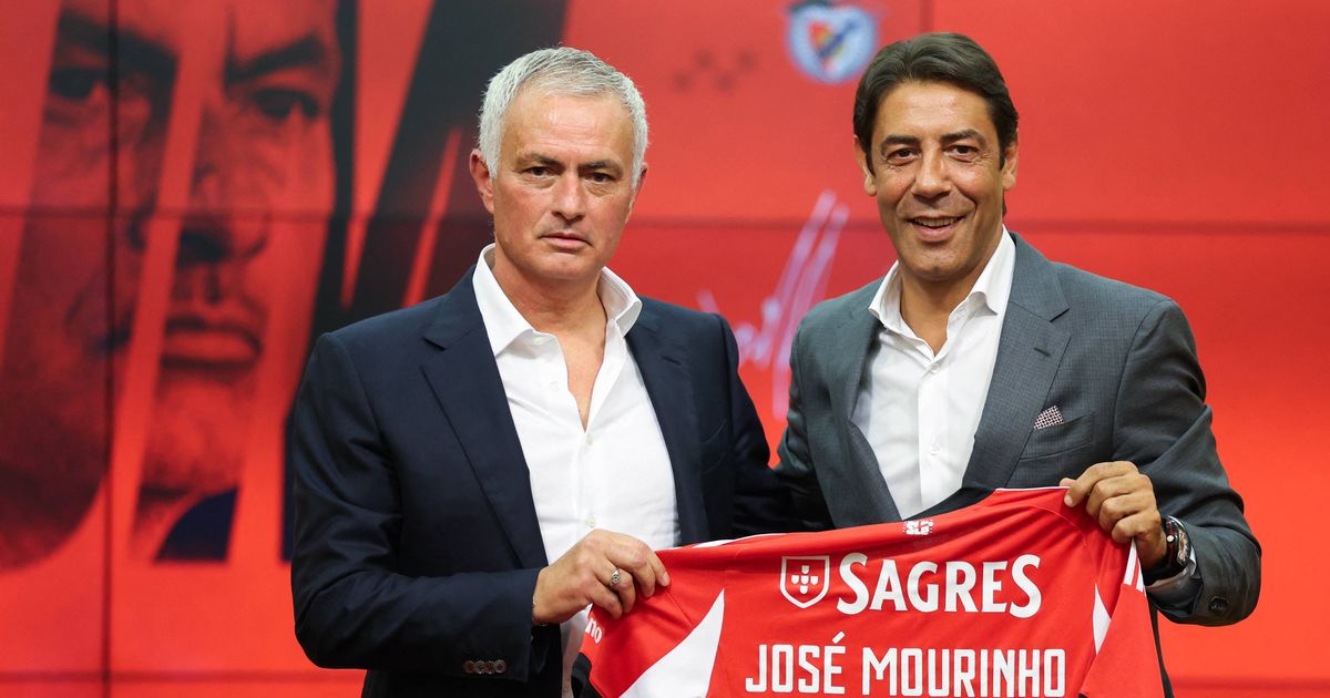 Benfica chief reveals Jose Mourinho could LEAVE club in just months due to clause - The Mirror