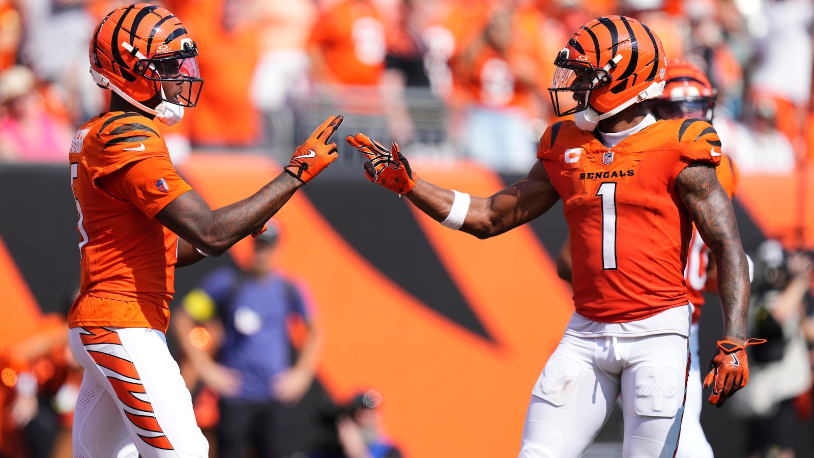 Bengals-Vikings game highlights friendly Chase-Jefferson rivalry for NFL pass-catching superiority