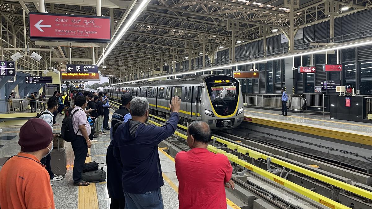 Bengaluru's Namma Metro Yellow Line reduces peak-hour congestion by 37.5% on South Bengaluru roads