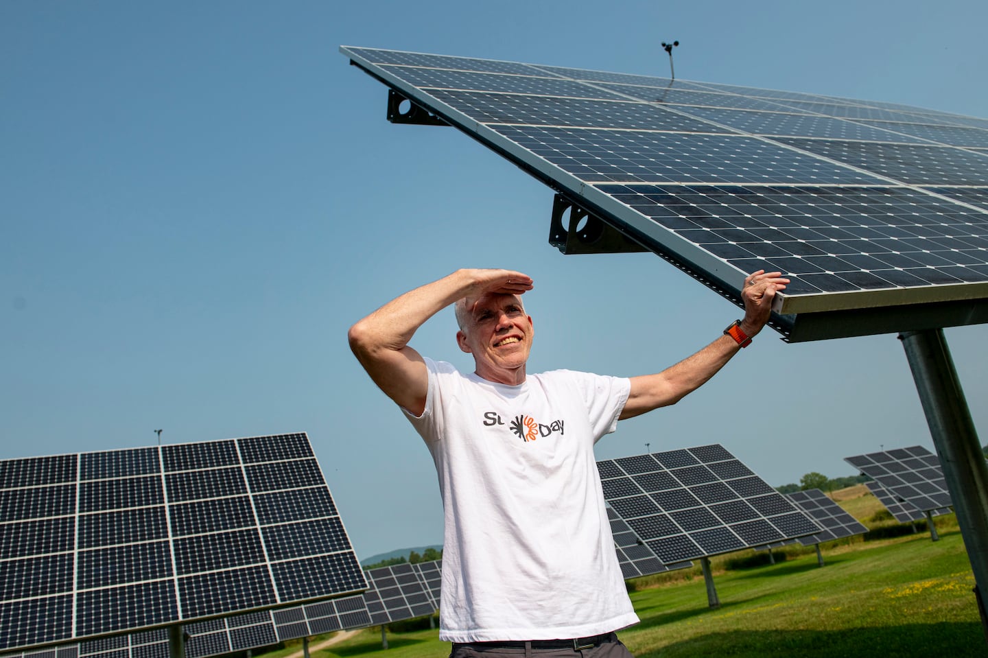 Bill McKibben has been writing about climate change for decades. He thinks solar can save us. - The Boston Globe
