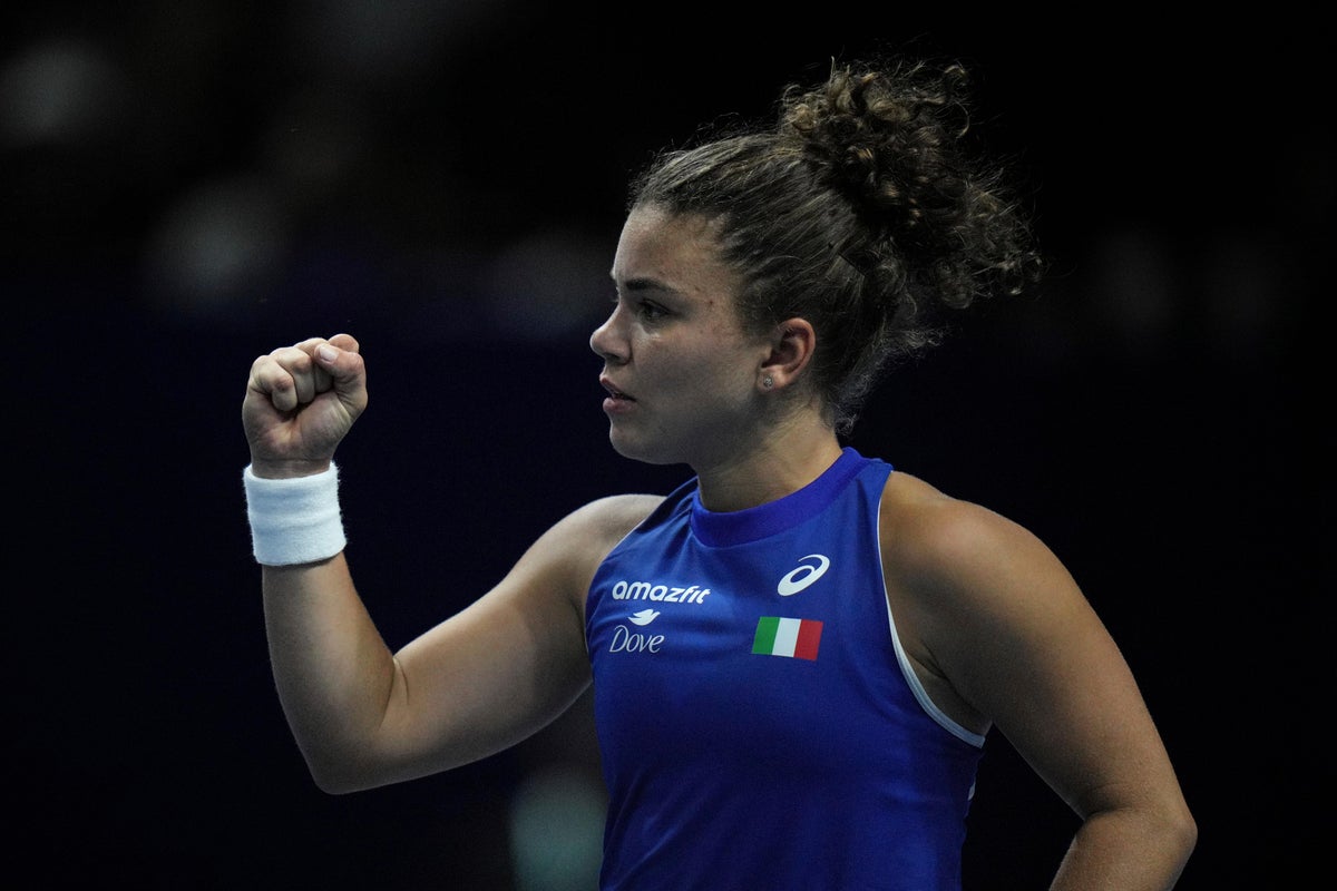 Billie Jean King Cup: Holders Italy survive China scare to reach semi-finals