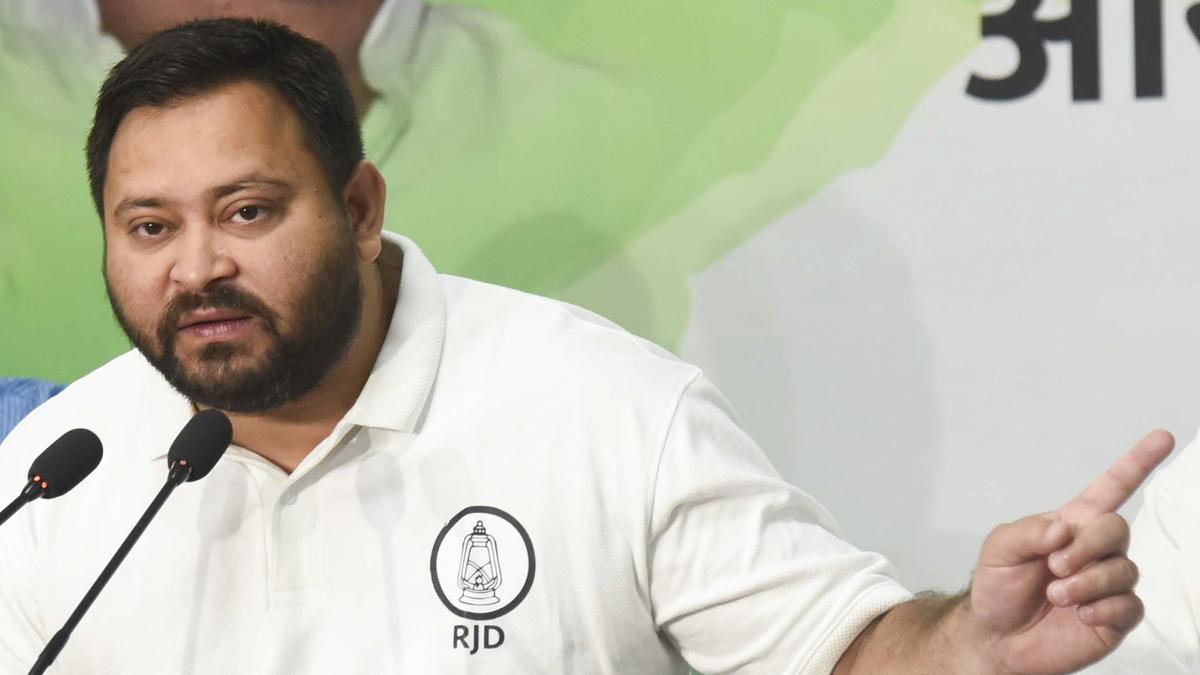 BJP engaging in communal politics instead of dealing with unemployment, inflation, poverty: Tejashwi