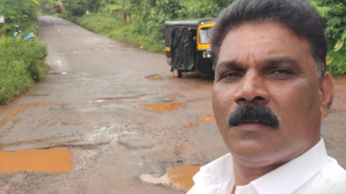 BJP launches 'selfie with potholes' campaign in Udupi district