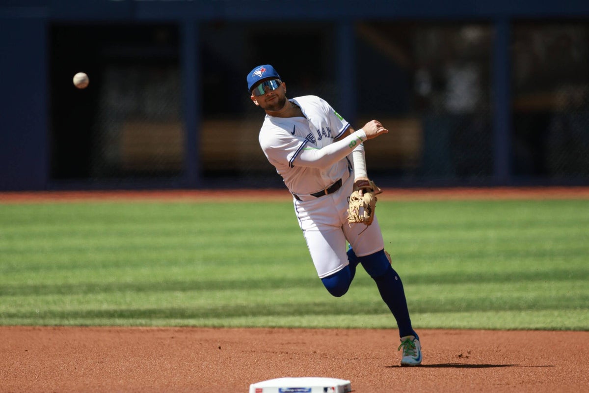 Blue Jays' Bo Bichette (left knee) will be out until at least the postseason