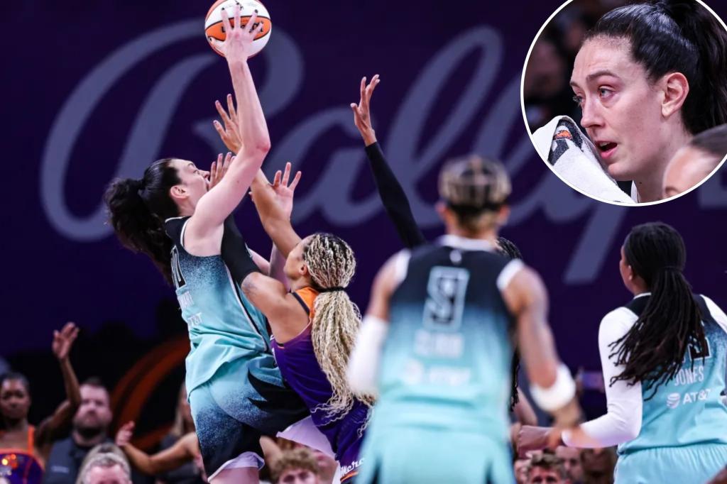 Breanna Stewart could play Game 2 in hopeful Liberty playoff sign
