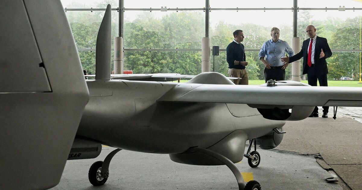 WW3 fears explode as Britain to build huge drone wall to protect NATO from Putin