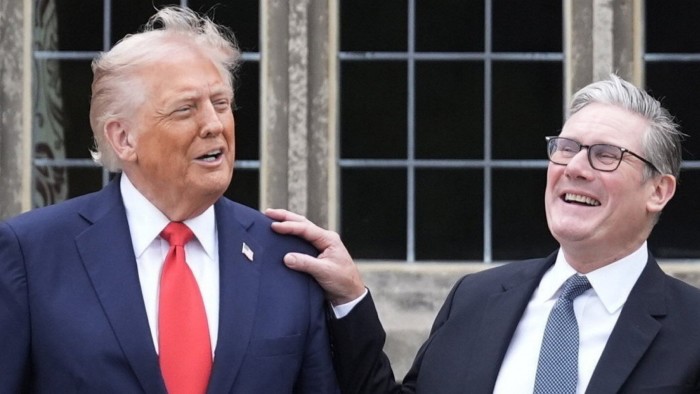 Britain plays host to King Donald