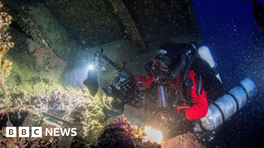 Britannic: Artefacts recovered from Titanic's sunk sister ship