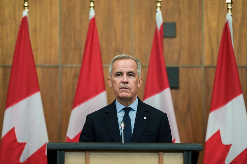 Canadian Prime Minister Carney arrives in Kyiv