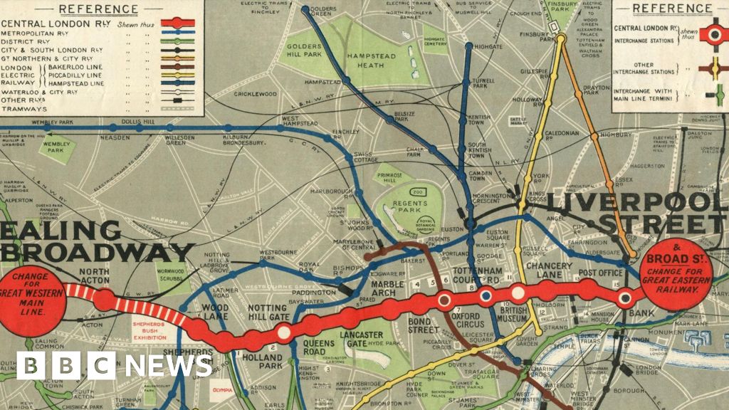 Central line's 125th anniversary marked with TfL treasure hunt