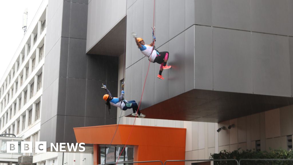Charity abseil raises £64k for Luton and Dunstable Hospital