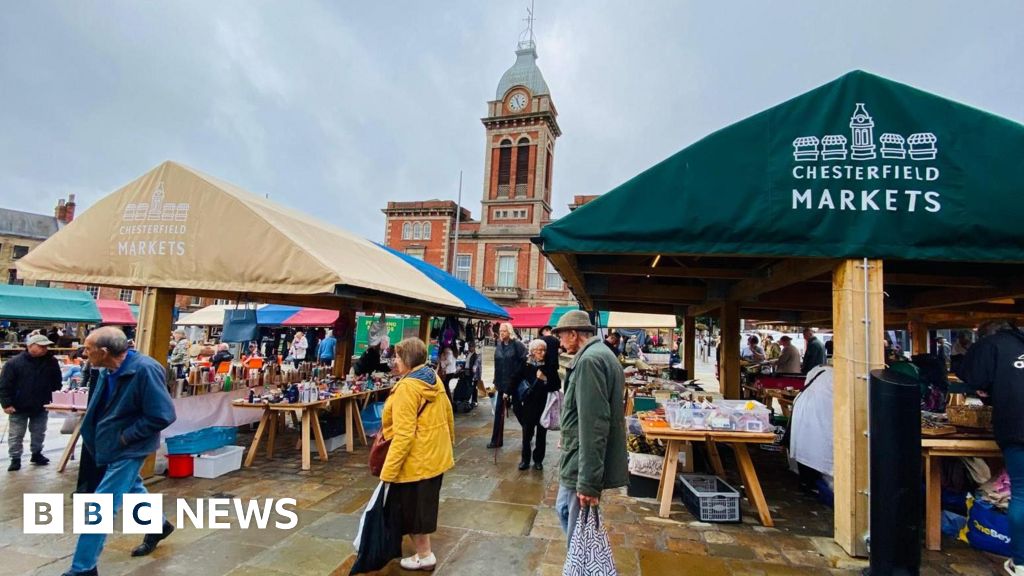 Chesterfield Market Place fully opens to shoppers after major revamp