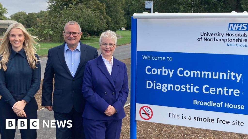 Corby Community diagnostic test centre officially opened