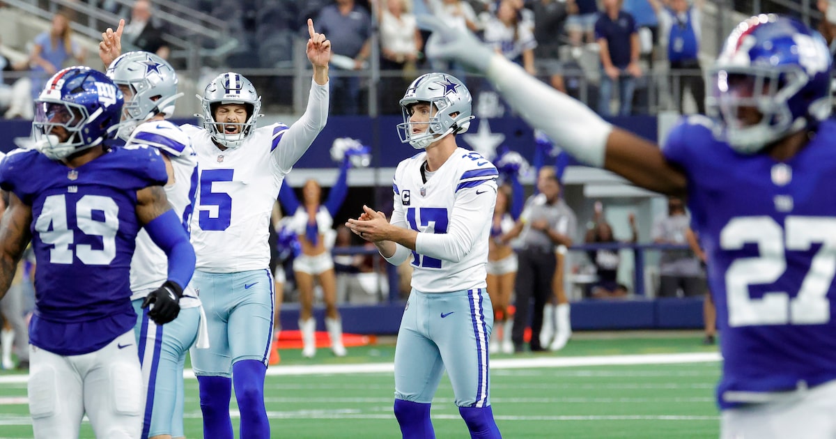 Cowboys kicker Brandon Aubrey named NFC Special Teams Player of the Week