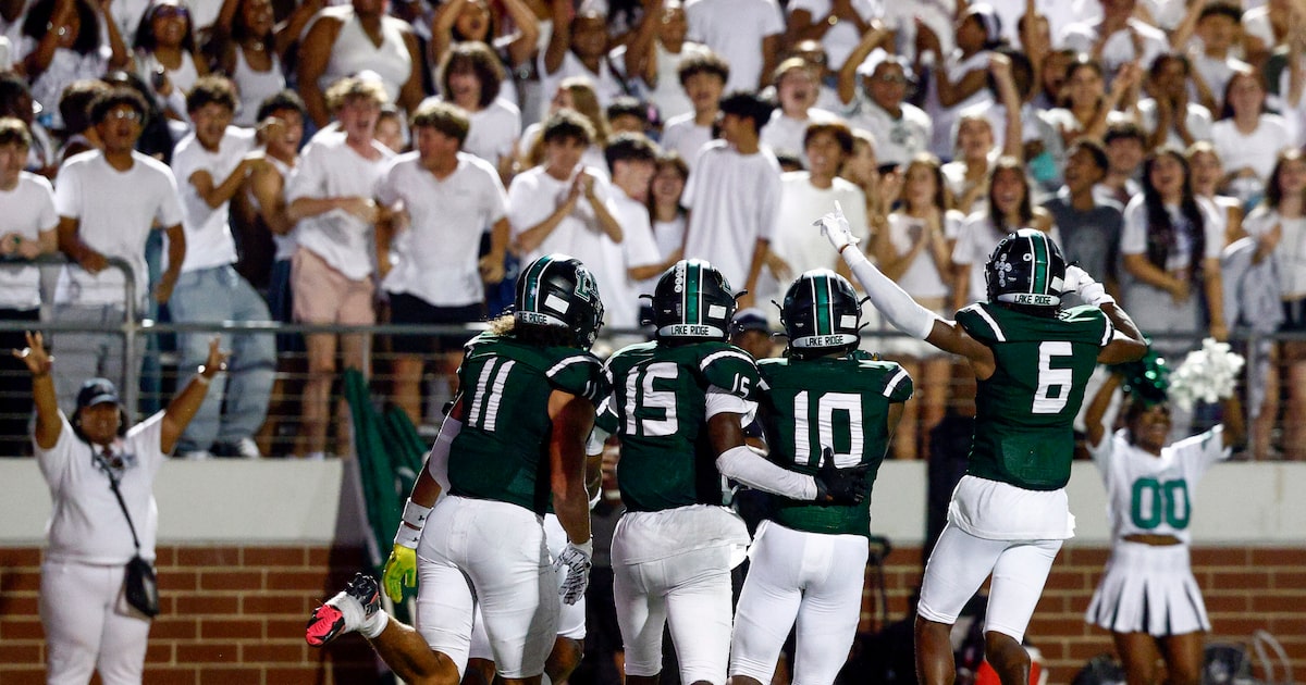 Dallas-area high school football rankings, Week 4