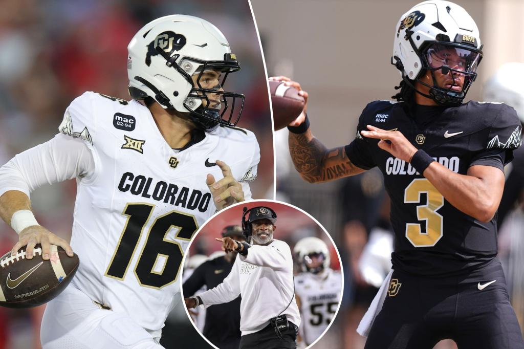 Deion Sanders swapping quarterbacks again in Colorado roller coaster
