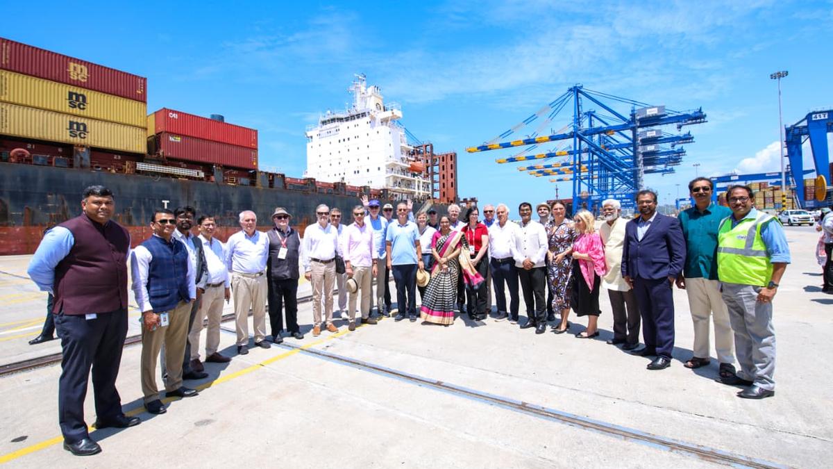 Delegation of European ambassadors, senior diplomats visits Vizhinjam port
