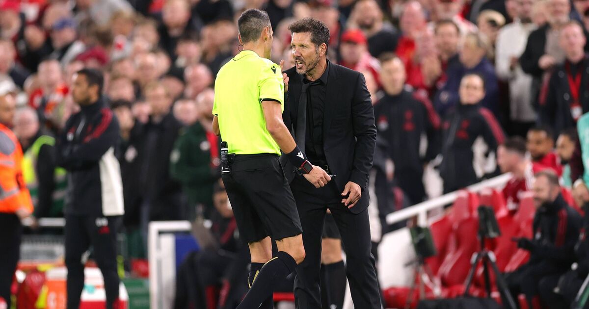 Diego Simeone breaks silence on Liverpool red card and shares what was said