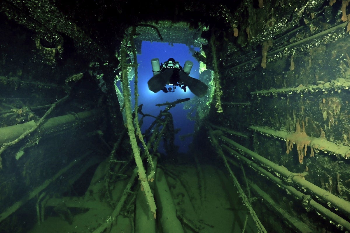 Divers recover artifacts from the Titanic's sister ship Britannic for the first time
