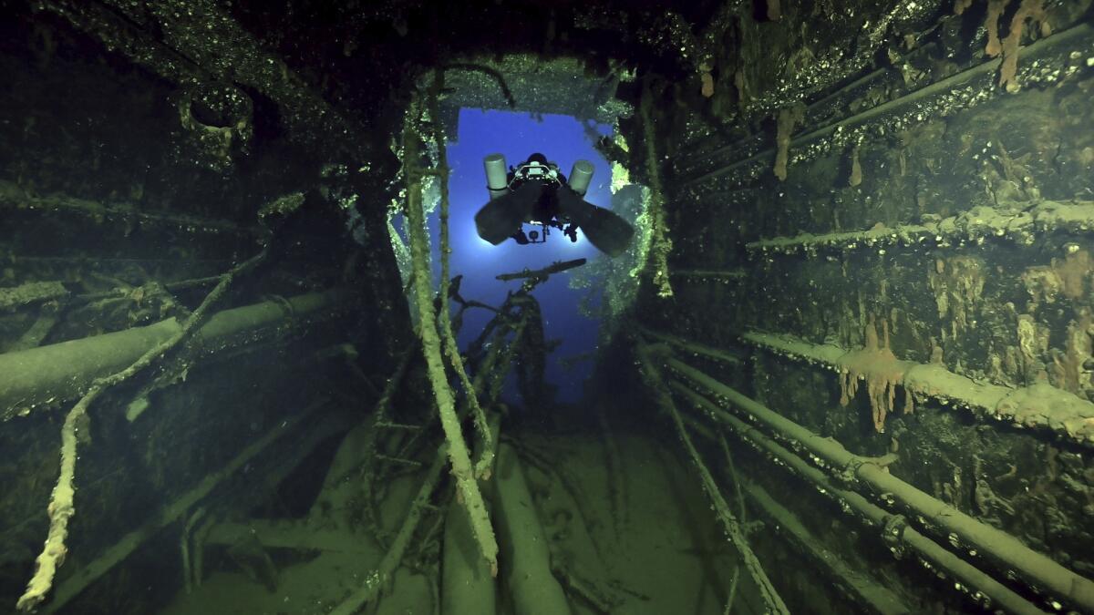 Divers recover artifacts from the Titanic's sister ship Britannic for the first time