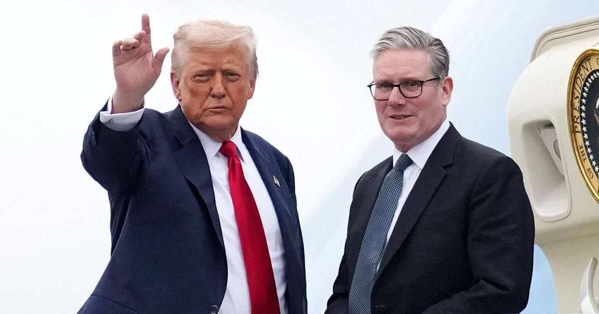 Donald Trump deals humiliating blow to Keir Starmer before he's even landed