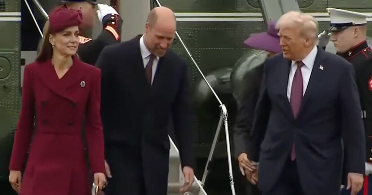 Donald Trump floored by Princess Kate's appearance as he makes 3-word remark