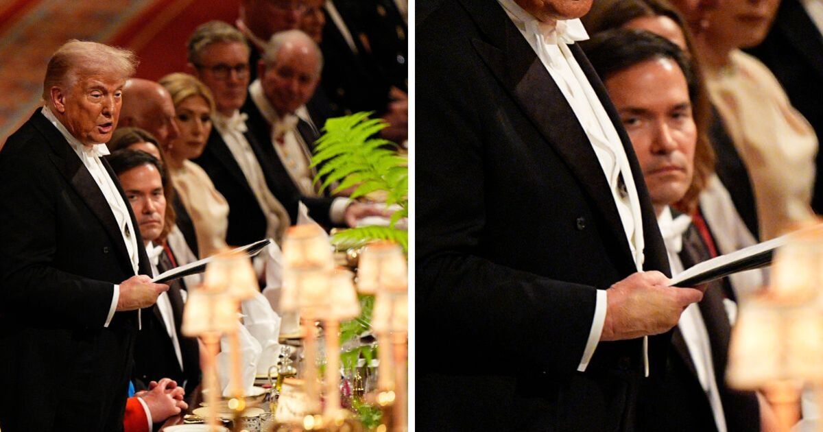 Donald Trump health fears rise after mishap at King Charles's dinner