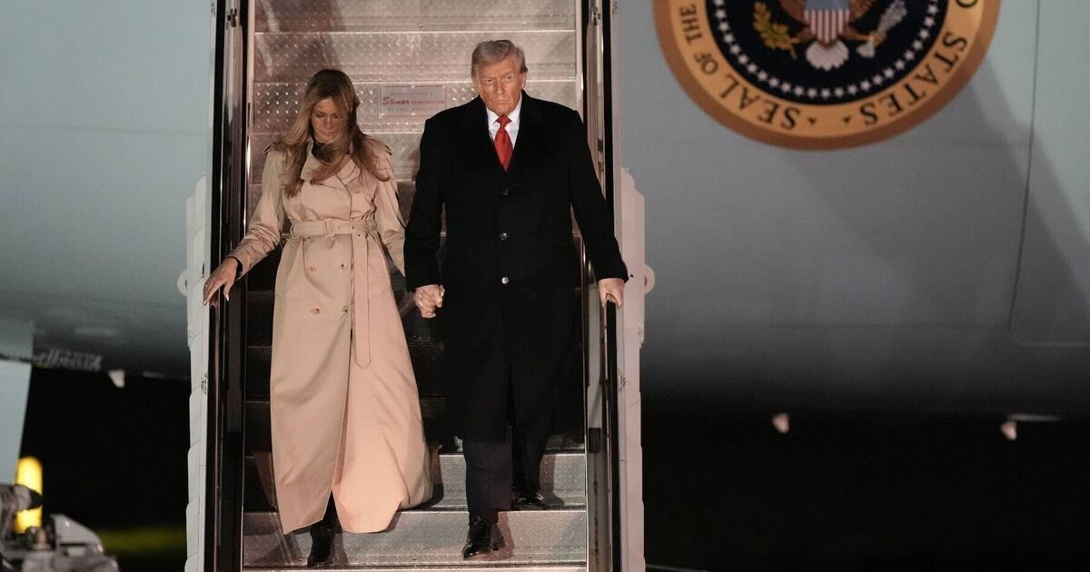 Donald Trump's bruise covered by Melania Trump in tactical move