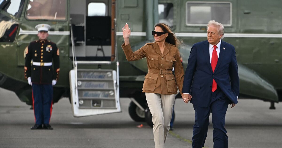 Donald Trump's helicopter forced to make emergency landing in UK