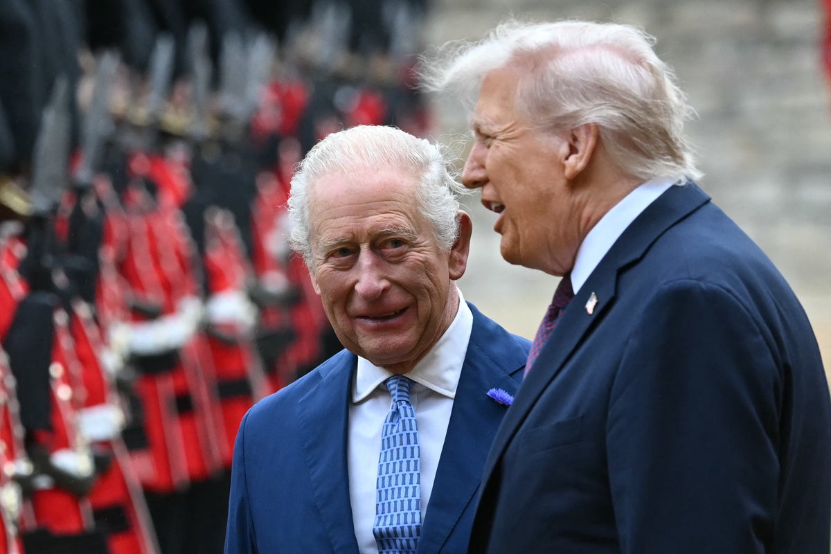Donald Trump's historic second UK state visit: In pictures