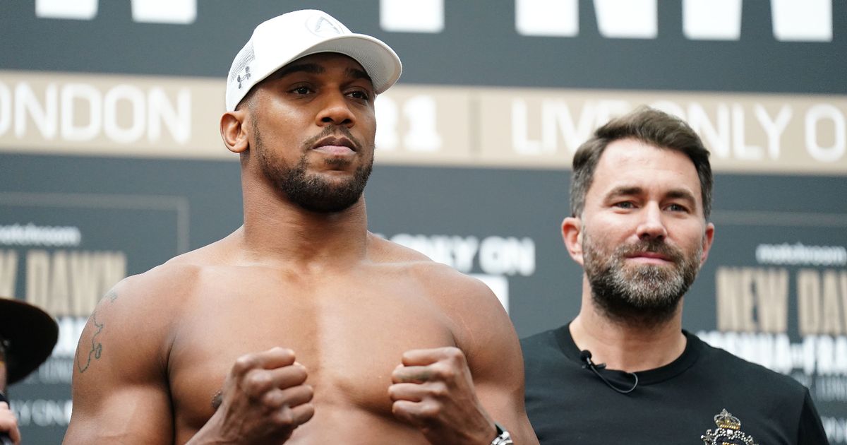 Eddie Hearn feared he had made huge Anthony Joshua mistake - 'What have I done?' - The Mirror