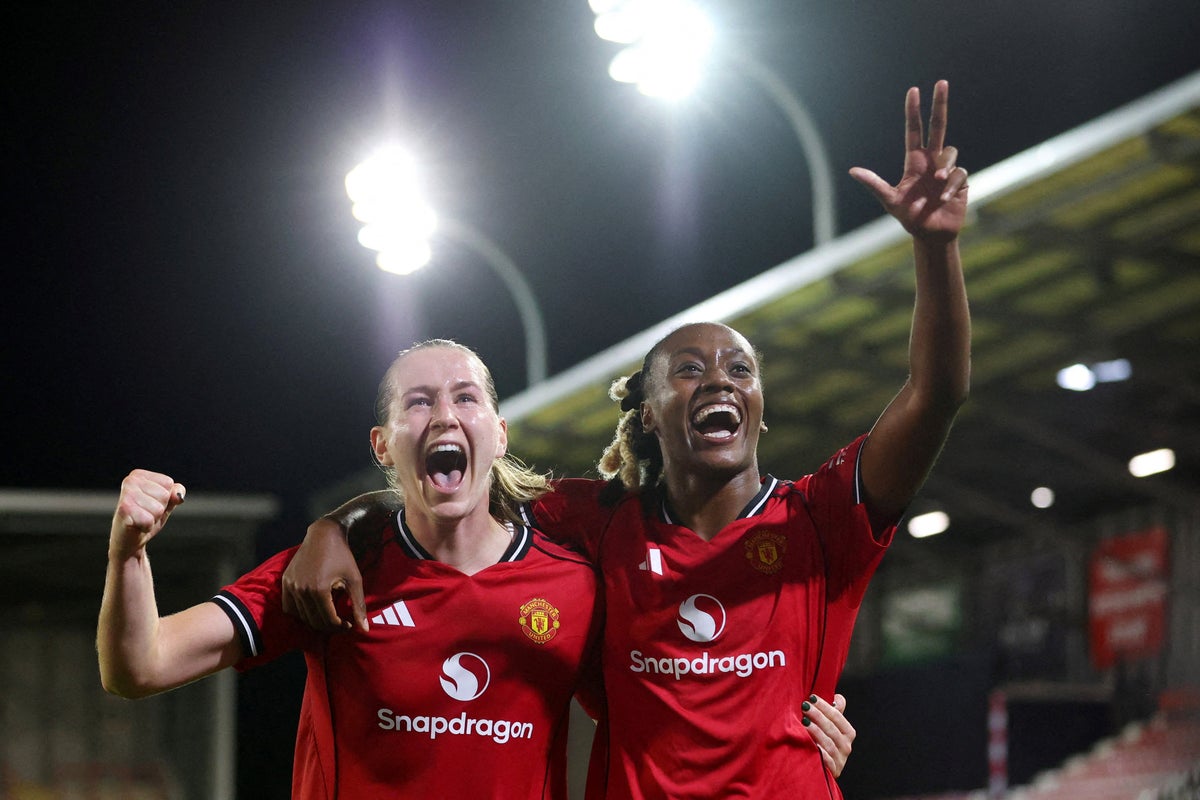 Elisabeth Terland leads Man United to historic Women's Champions League qualification